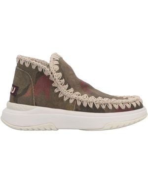 Mou Ankle Boots - Brown