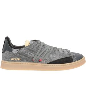 HIDNANDER Charcoal Trainers Leather - Grey