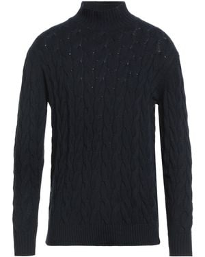 Original Vintage Style Turtleneck - Blue