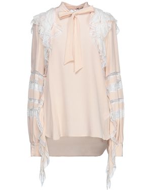 Ermanno Scervino Denim Shirt Silk, Polyamide, Viscose - Natural