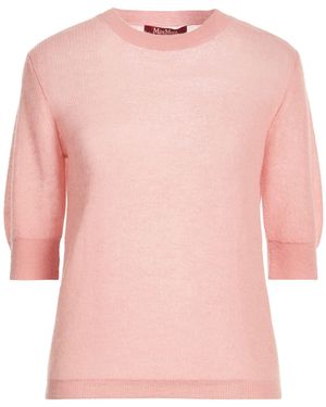 Max Mara Sweater Polyamide, Mohair Wool, Wool - Pink