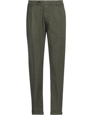 RE_HASH Pants Cotton, Polyester, Elastane - Green