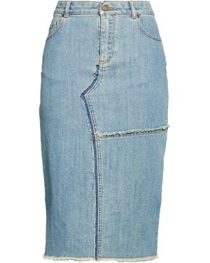 Tom Ford Denim Skirt Cotton, Elastane - Blue