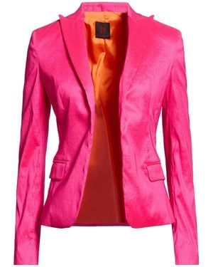 Hanita Blazer Polyether, Nylon, Elastane - Pink