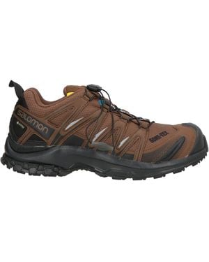 Salomon Ankle Boots Textile Fibers - Brown