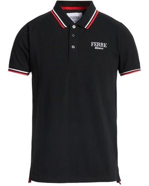 Ferré Polo Shirt Cotton - Black