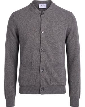 Alpha Studio Cardigan Cashmere - Grey