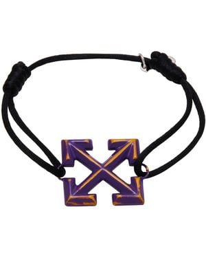 Off-White c/o Virgil Abloh Bracelet Brass, Polyester - Blue