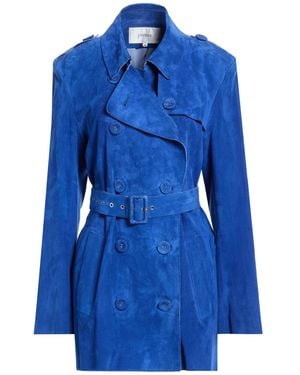 Jitrois Coat Leather - Blue