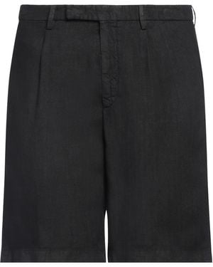Boglioli Shorts & Bermuda Shorts Linen - Black