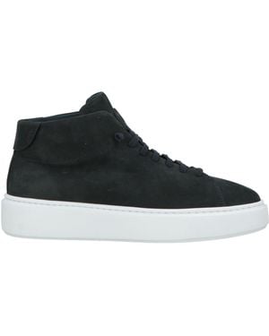 Fabiano Ricci Midnight Trainers Leather - Black