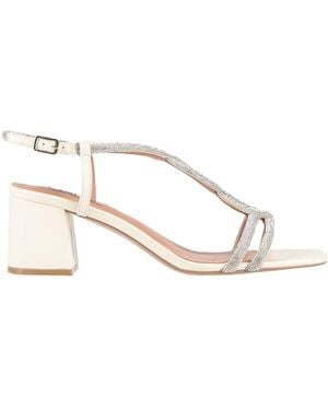 Bibi Lou Cream Sandals Leather - Natural