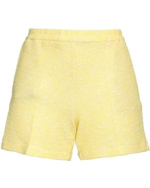 T-jacket By Tonello Shorts & Bermuda Shorts Cotton, Polyester, Polyamide - Yellow