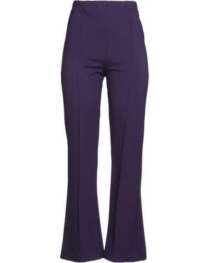 B.yu Pants Viscose, Nylon, Elastane - Blue
