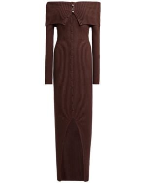 No Secrets Maxi Dress - Brown