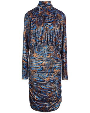 Jijil Midi Dress Polyester, Elastane - Blue