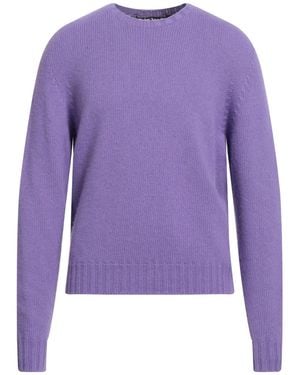 Palm Angels Sweater Merino Wool, Viscose, Polyamide, Cashmere, Acrylic - Purple