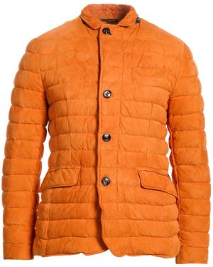 Moorer Puffer Leather - Orange