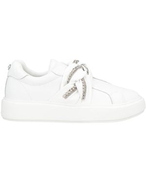 Apepazza Sport Sneakers Leather, Textile Fibers - White