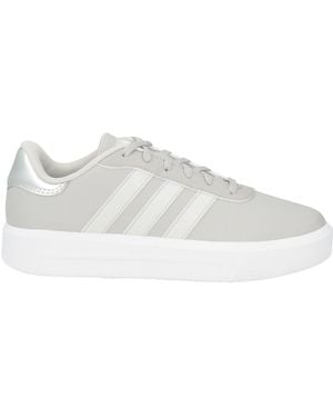 adidas Sneakers Textile Fibers, Synthetic Material - White