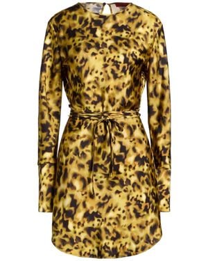 MAX&Co. Mini Dresses - Yellow