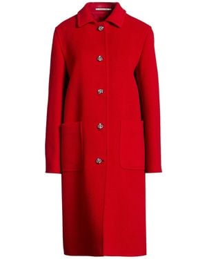 Tagliatore Coat Virgin Wool, Mohair Wool - Red