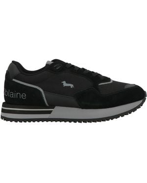 Harmont & Blaine Trainers Leather, Textile Fibres - Black