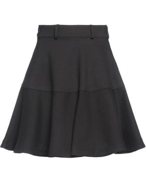 NINA 14.7 Mini Skirt Viscose, Polyamide, Elastane - Black