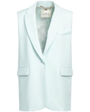 DMN Paris Blazer Viscose, Virgin Wool, Elastane - Blue