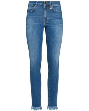 Gaelle Paris Jeans Cotton, Elastane - Blue