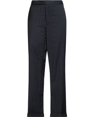 Lardini Midnight Trousers Wool, Polyamide, Elastane - Blue