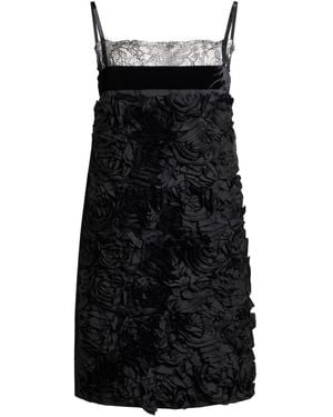 Max Mara Mini Dress Polyester - Black