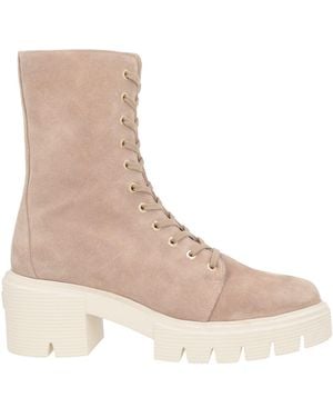 Stuart Weitzman Ankle Boots Leather - Natural
