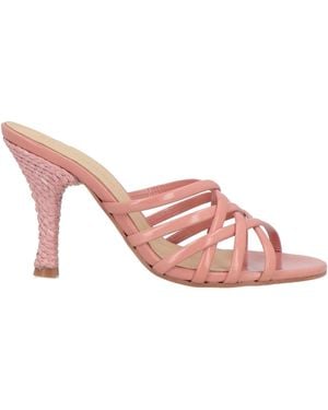 Paloma Barceló Sandals Leather - Pink