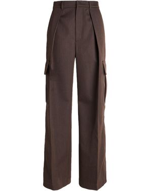 Burberry Pantalone - Marrone