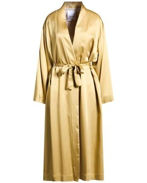 Pomandère Overcoat & Trench Coat Acetate, Viscose - Metallic