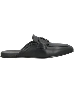 Giovanni Conti Mules & Clogs Leather - Black