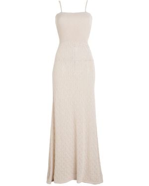 Barrie Vestido Largo - Blanco