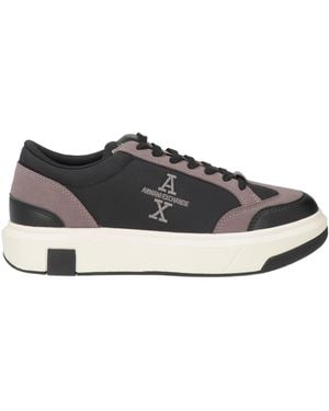 ARMANI EXCHANGE Sneakers Polyester, Polyamide, Elastane - Black