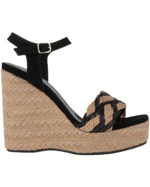 Islo Isabella Lorusso Espadrilles Leather, Textile Fibres - Black