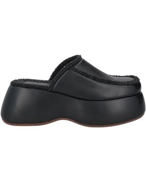 THEMOIRÈ Mules & Clogs - Black