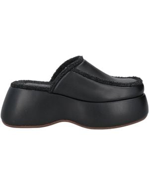 THEMOIRÈ Mules & Clogs - Black