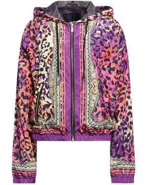 Just Cavalli Mauve Jacket Polyester - Red