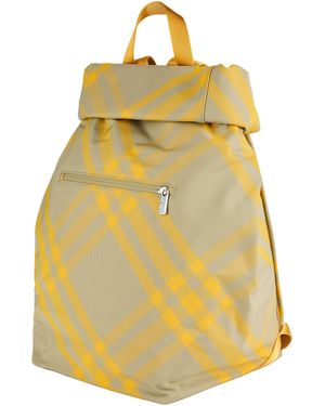 Burberry Backpack Textile Fibres - Yellow