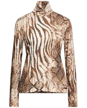 Clips More T-Shirt Viscose, Elastane - Brown