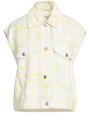 Bellerose Vest Cotton, Linen - White