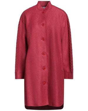 ROSSO35 Coat Virgin Wool - Red