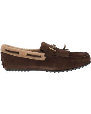 Tod's Loafers Leather - Brown
