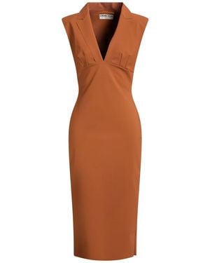 La Petite Robe Di Chiara Boni Midi Dresses - Brown