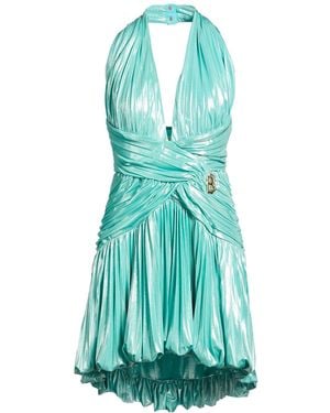 Babylon Mini Dress Polyester, Elastane - Blue